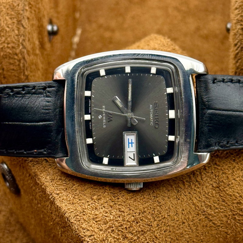 Seiko Seiko - Lord Matic  [“Noir Graphite”] - No Reserve Price - 5606-5040 - Men - 1971 vintage watch - image 13