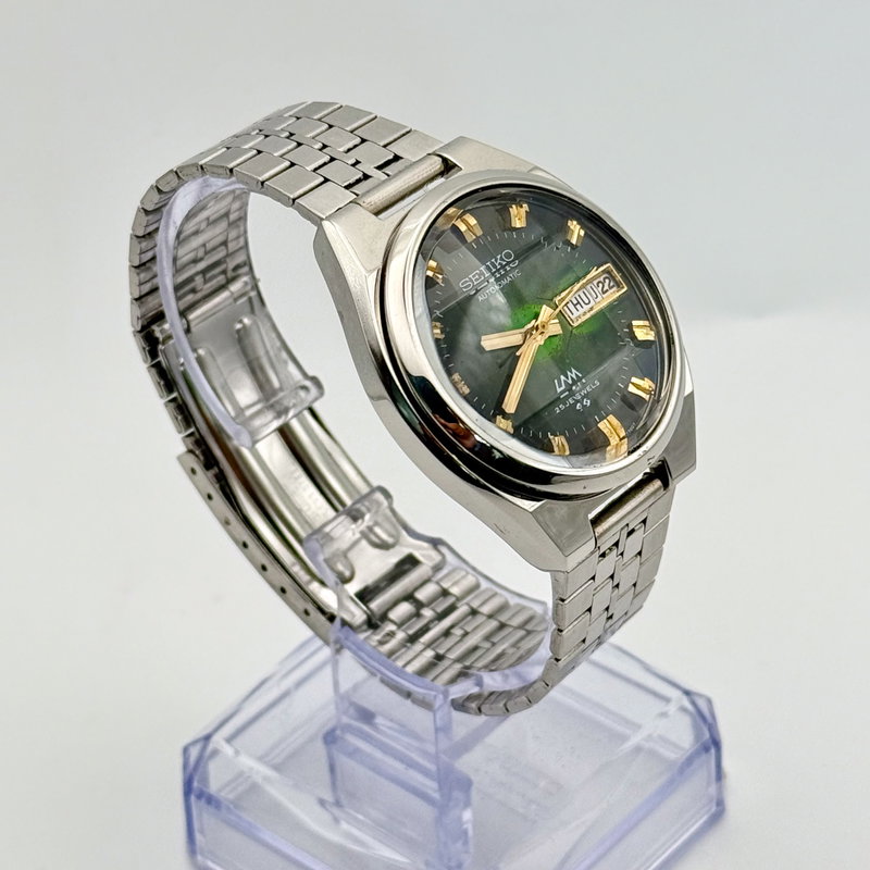 Seiko Seiko - LM "Vibrant Emerald" 線輝 (Senki) – Radiant Lines - No reserve price - 5606-7340 - Men - 1974 vintage watch - image 10