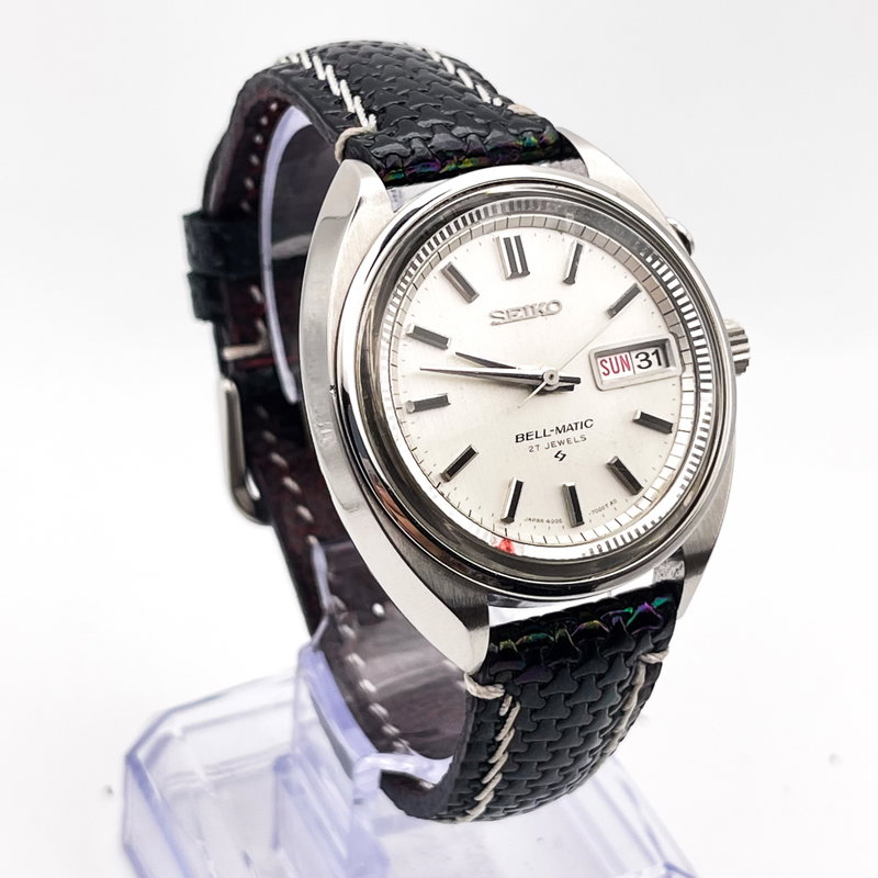 Seiko Seiko - Bell Matic "Serviced" 観紋 (Kanmon) – Observed Pattern - Ingen mindstepris - 4006-7000 - Men - 1976 vintage watch - image 2