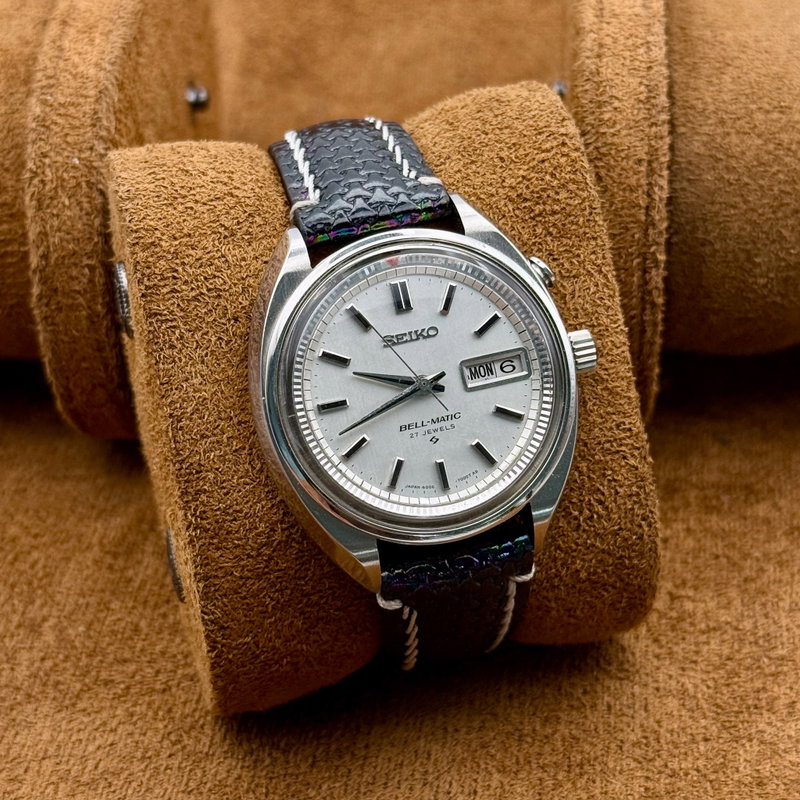 Seiko Seiko - Bell Matic "Serviced" 観紋 (Kanmon) – Observed Pattern - Ingen mindstepris - 4006-7000 - Men - 1976 vintage watch - image 7