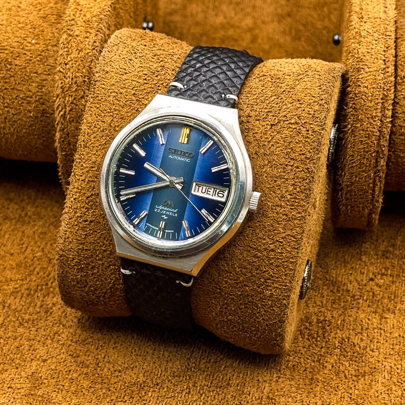 Seiko Seiko - LM Special 蒼幻 (Sōgen) – Blue Illusion - No Reserve Price - 5206-6090 - Men - 1973 vintage watch - image 3