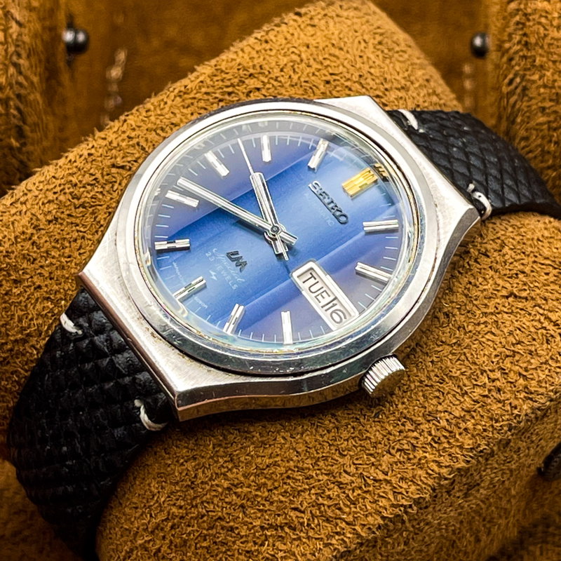 Seiko Seiko - LM Special 蒼幻 (Sōgen) – Blue Illusion - No Reserve Price - 5206-6090 - Men - 1973 vintage watch - image 8