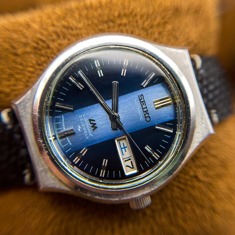 Seiko Seiko - LM Special 蒼幻 (Sōgen) – Blue Illusion - No Reserve Price - 5206-6090 - Men - 1973 vintage watch - image 9