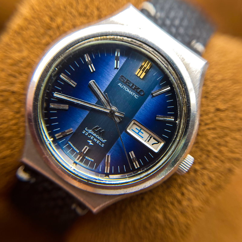 Seiko Seiko - LM Special 蒼幻 (Sōgen) – Blue Illusion - No Reserve Price - 5206-6090 - Men - 1973 vintage watch - image 11
