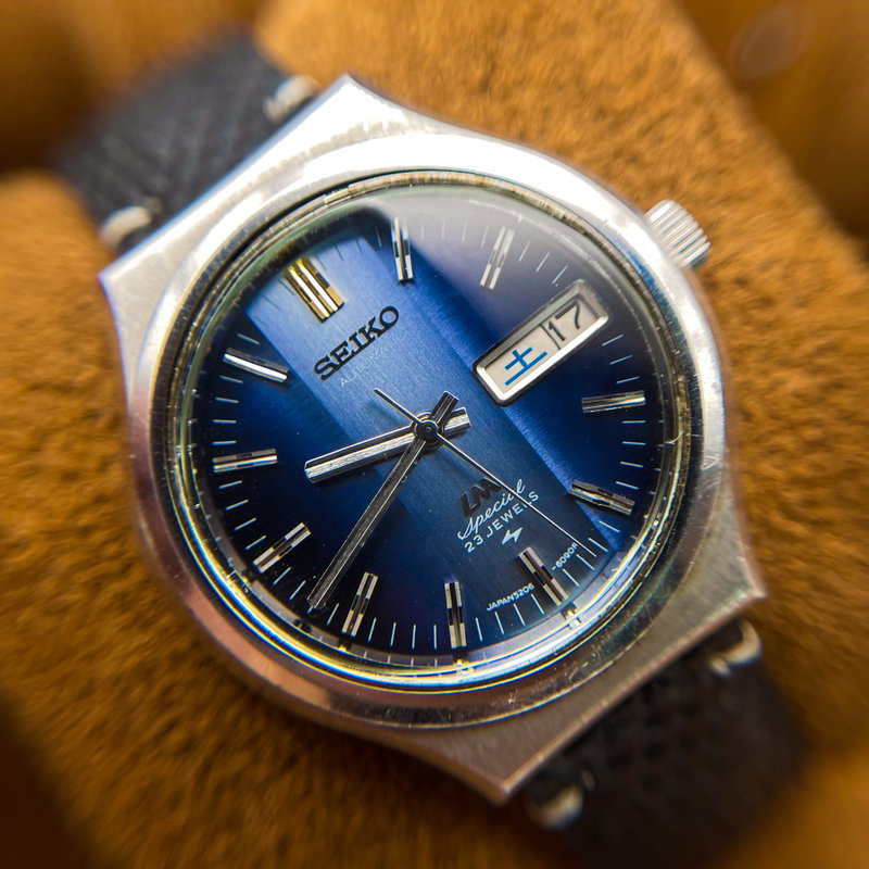 Seiko Seiko - LM Special 蒼幻 (Sōgen) – Blue Illusion - No Reserve Price - 5206-6090 - Men - 1973 vintage watch - image 12