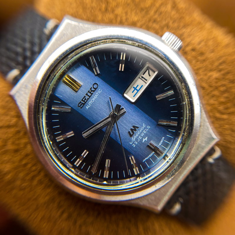 Seiko Seiko - LM Special 蒼幻 (Sōgen) – Blue Illusion - No Reserve Price - 5206-6090 - Men - 1973 vintage watch - image 13