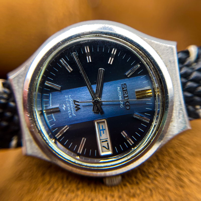 Seiko Seiko - LM Special 蒼幻 (Sōgen) – Blue Illusion - No Reserve Price - 5206-6090 - Men - 1973 vintage watch - image 16