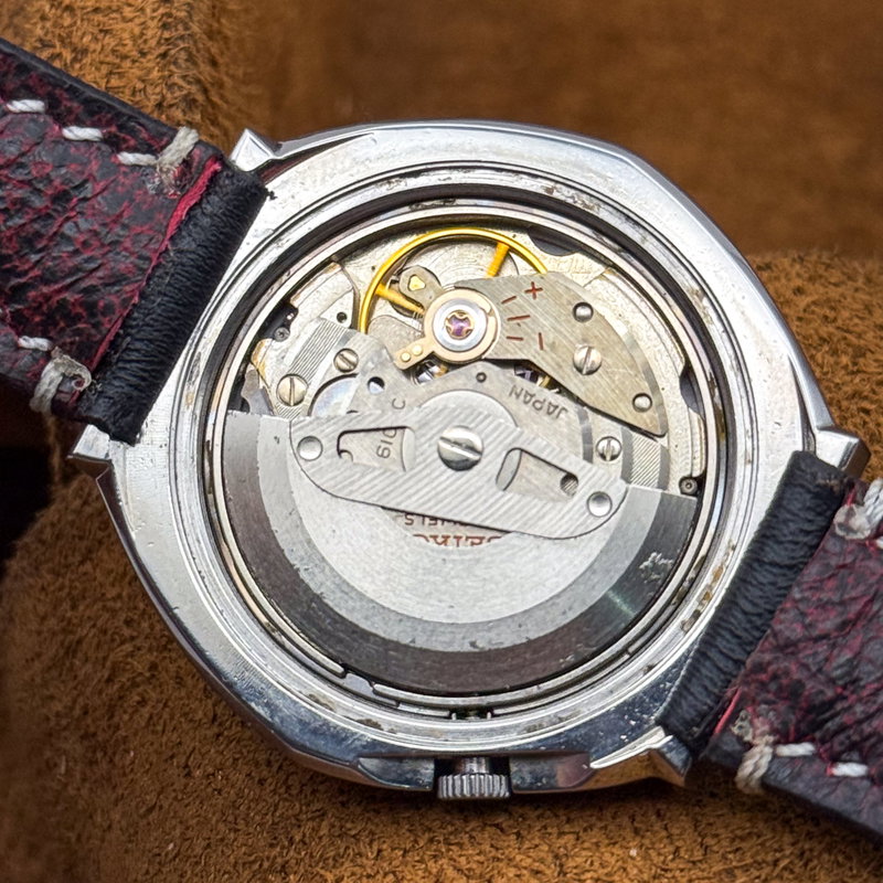 Seiko Seiko - Advan "Gradient Teal Sunburst" 柔金 (Jūkin) – Gentle Gold - No reserve price - 6106-7570 - Men - 1972 vintage watch - image 28