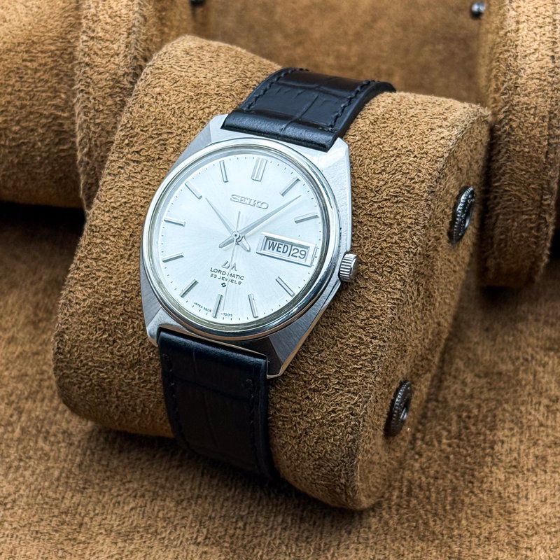 Seiko Seiko - Lord Matic [Near-Mint] 絹雅 (Kinuga) – Silk Elegance - No Reserve Price - 5606-7000 - Men - 1970 vintage watch - image 10