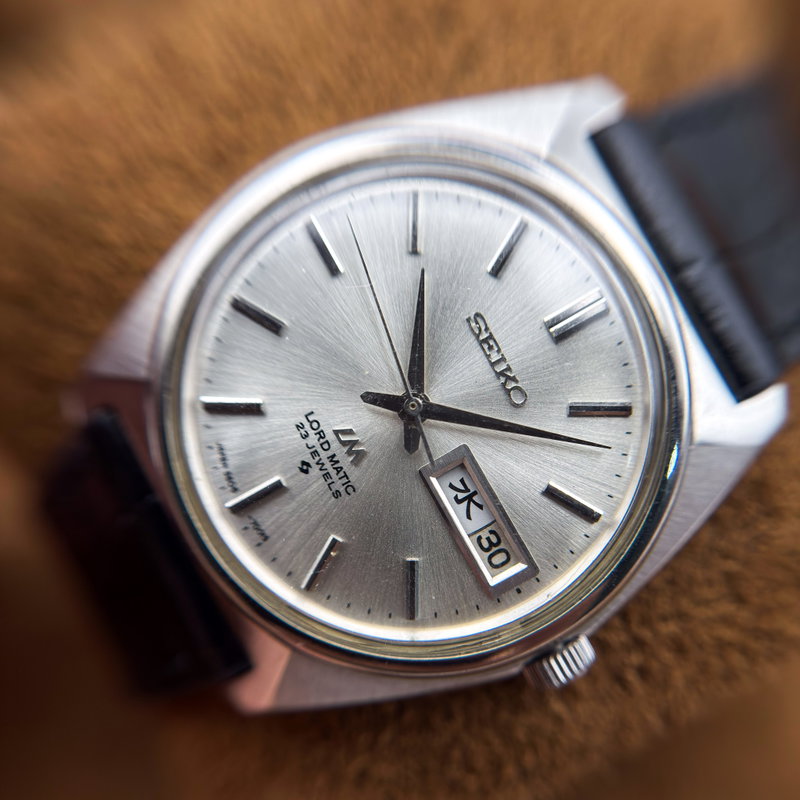 Seiko Seiko - Lord Matic [Near-Mint] 絹雅 (Kinuga) – Silk Elegance - No Reserve Price - 5606-7000 - Men - 1970 vintage watch - image 16