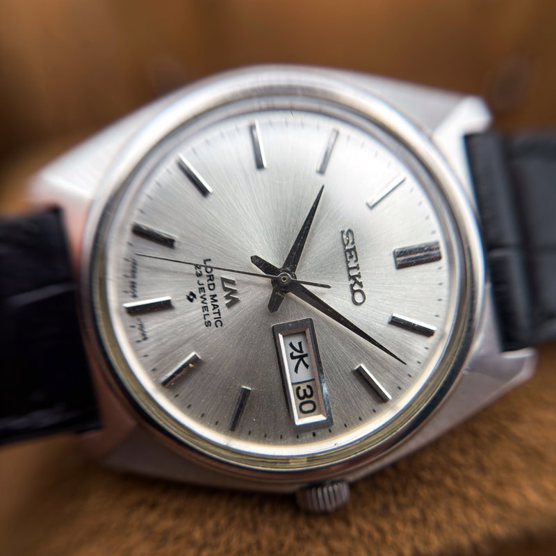 Seiko Seiko - Lord Matic [Near-Mint] 絹雅 (Kinuga) – Silk Elegance - No Reserve Price - 5606-7000 - Men - 1970 vintage watch - image 19
