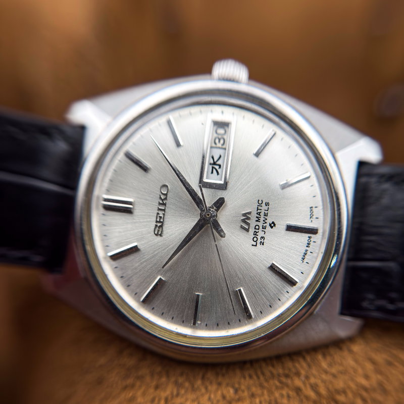 Seiko Seiko - Lord Matic [Near-Mint] 絹雅 (Kinuga) – Silk Elegance - No Reserve Price - 5606-7000 - Men - 1970 vintage watch - image 20