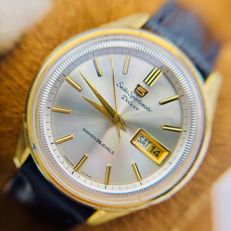 Seiko Seiko - Sportmatic Deluxe 王耀 (Ōyō) – Royal Glow - No reserve price - 7619-7010 - Men - 1966 vintage watch - image 11
