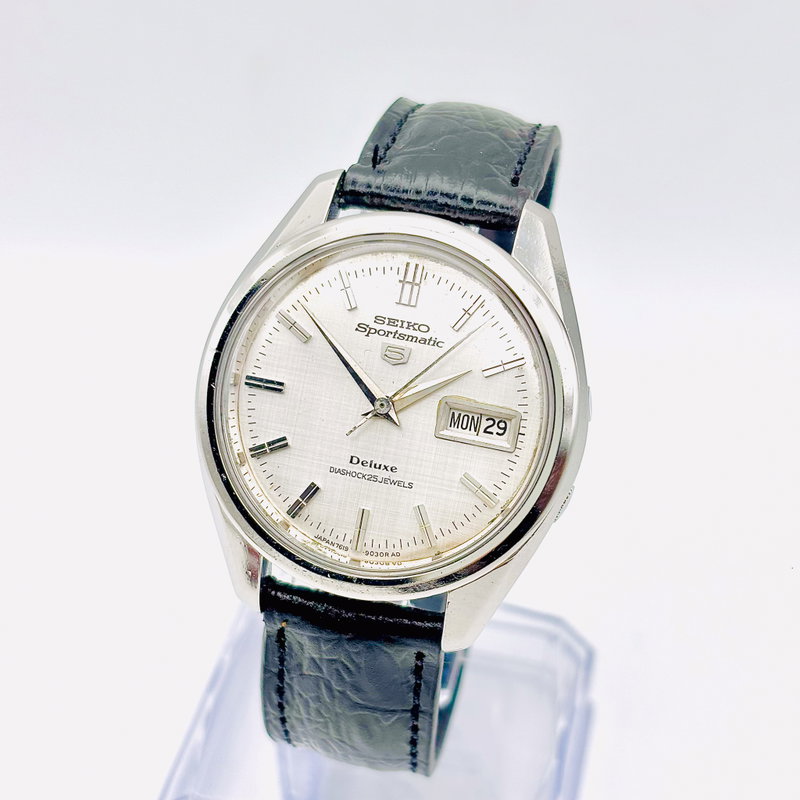 Seiko Seiko - Sportsmatic 5 Deluxe 反光 (Hankō) – Reflected Light - No Reserve Price - 7619-9060 - Men - 1967 vintage watch - image 17