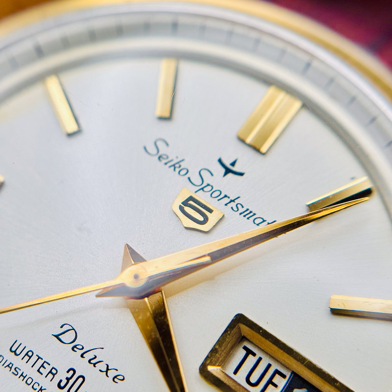 Seiko Seiko - Sportsmatic Deluxe [Near-Mint] 金礼 (Kinrei) – Golden Courtesy - No Reserve Price - 427970 - Men - 1967 vintage watch - image 13
