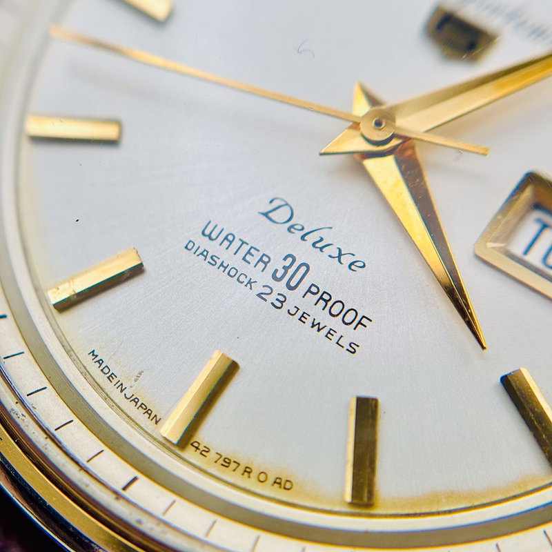 Seiko Seiko - Sportsmatic Deluxe [Near-Mint] 金礼 (Kinrei) – Golden Courtesy - No Reserve Price - 427970 - Men - 1967 vintage watch - image 14