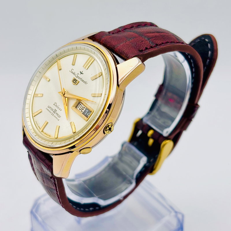Seiko Seiko - Sportsmatic Deluxe [Near-Mint] 金礼 (Kinrei) – Golden Courtesy - No Reserve Price - 427970 - Men - 1967 vintage watch - image 29