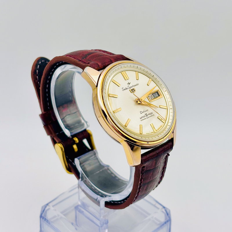 Seiko Seiko - Sportsmatic Deluxe [Near-Mint] 金礼 (Kinrei) – Golden Courtesy - No Reserve Price - 427970 - Men - 1967 vintage watch - image 36