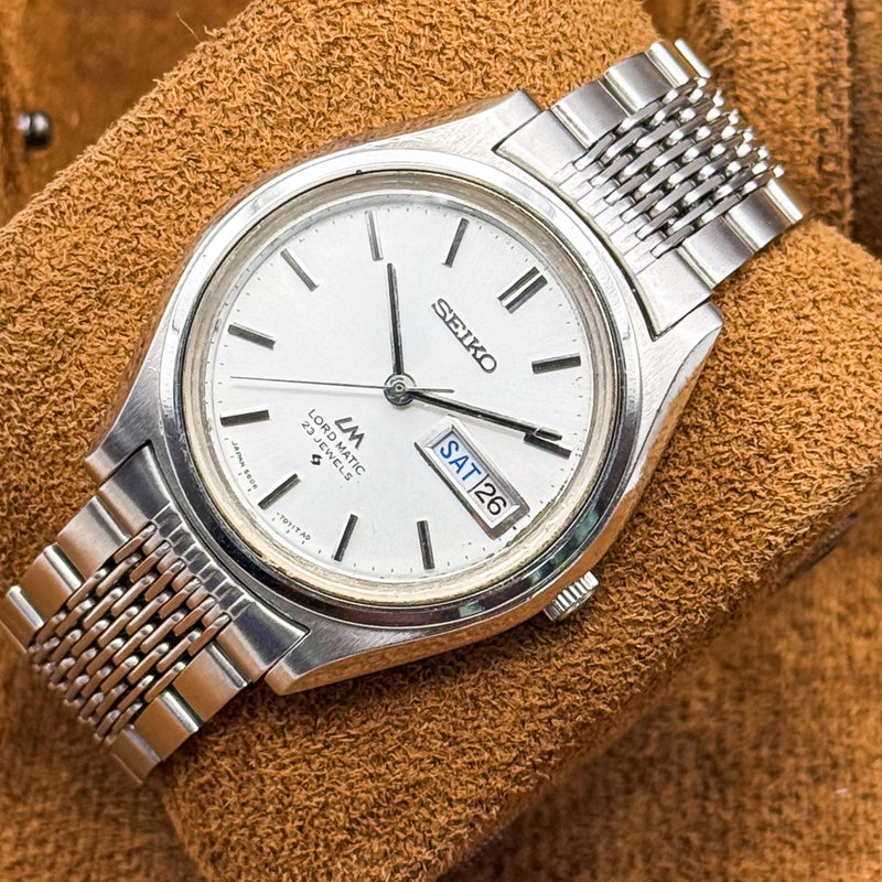 Seiko Seiko - Lord Matic 幽羽 (Yūba) – Faint Feather - No reserve price - 5606-7070 - Men - 1970 vintage watch - image 15