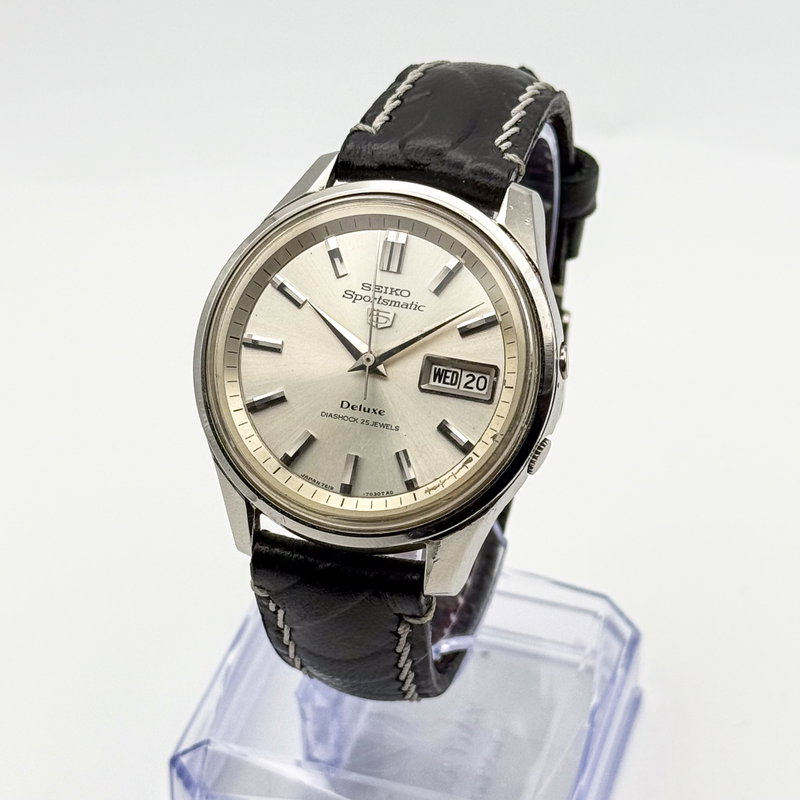 Seiko Seiko - Sportsmatic Deluxe 確光 (Kakukō) – Certain Light - No Reserve Price - 7619-9060 - Men - 1967 vintage watch - image 1