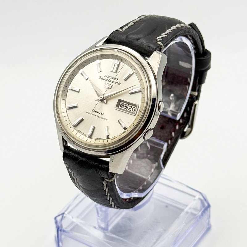 Seiko Seiko - Sportsmatic Deluxe 確光 (Kakukō) – Certain Light - No Reserve Price - 7619-9060 - Men - 1967 vintage watch - image 2