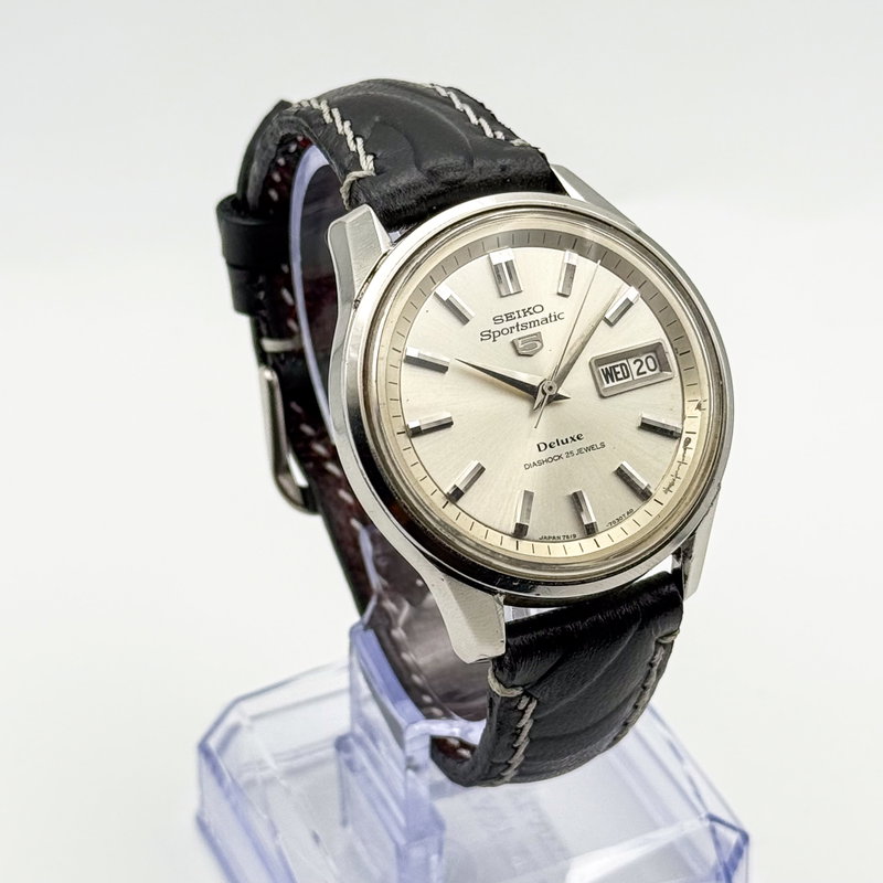 Seiko Seiko - Sportsmatic Deluxe 確光 (Kakukō) – Certain Light - No Reserve Price - 7619-9060 - Men - 1967 vintage watch - image 3