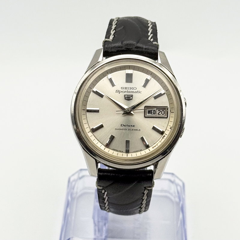 Seiko Seiko - Sportsmatic Deluxe 確光 (Kakukō) – Certain Light - No Reserve Price - 7619-9060 - Men - 1967 vintage watch - image 5