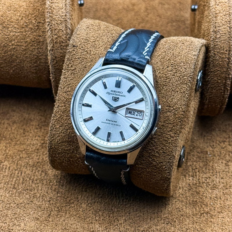 Seiko Seiko - Sportsmatic Deluxe 確光 (Kakukō) – Certain Light - No Reserve Price - 7619-9060 - Men - 1967 vintage watch - image 11