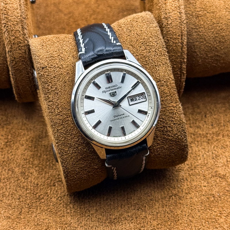 Seiko Seiko - Sportsmatic Deluxe 確光 (Kakukō) – Certain Light - No Reserve Price - 7619-9060 - Men - 1967 vintage watch - image 12