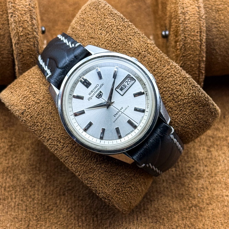 Seiko Seiko - Sportsmatic Deluxe 確光 (Kakukō) – Certain Light - No Reserve Price - 7619-9060 - Men - 1967 vintage watch - image 13