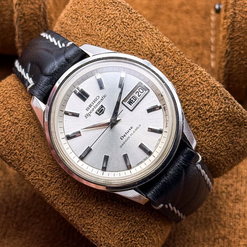 Seiko Seiko - Sportsmatic Deluxe 確光 (Kakukō) – Certain Light - No Reserve Price - 7619-9060 - Men - 1967 vintage watch - image 16
