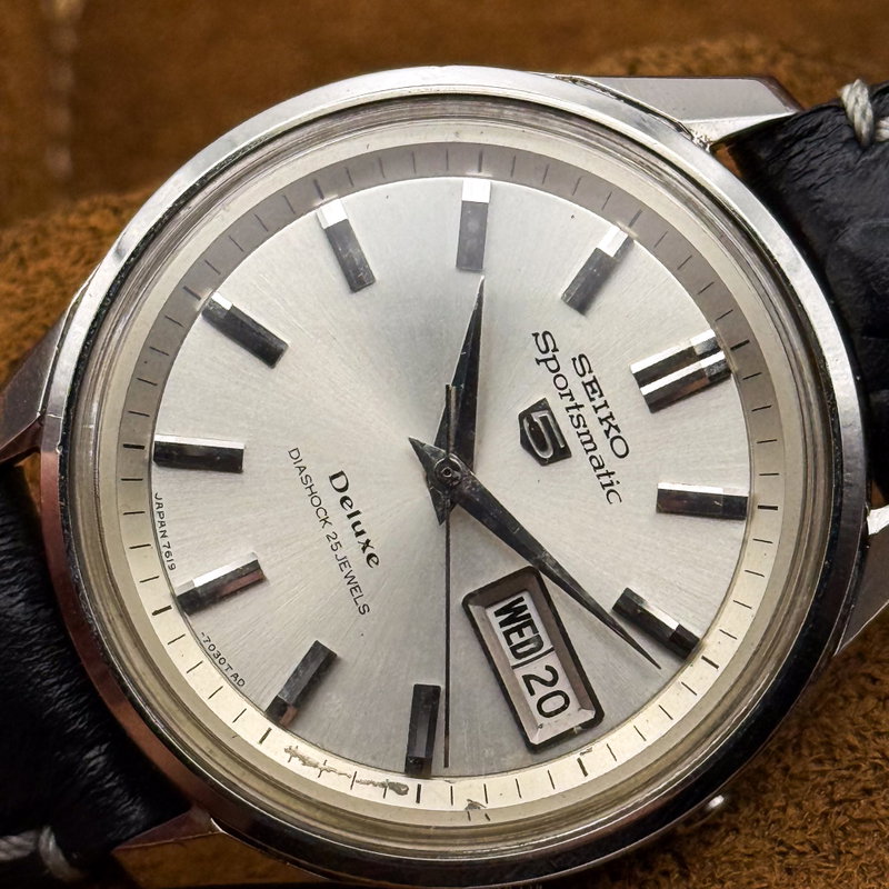 Seiko Seiko - Sportsmatic Deluxe 確光 (Kakukō) – Certain Light - No Reserve Price - 7619-9060 - Men - 1967 vintage watch - image 21