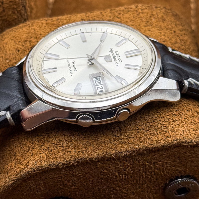 Seiko Seiko - Sportsmatic Deluxe 確光 (Kakukō) – Certain Light - No Reserve Price - 7619-9060 - Men - 1967 vintage watch - image 23