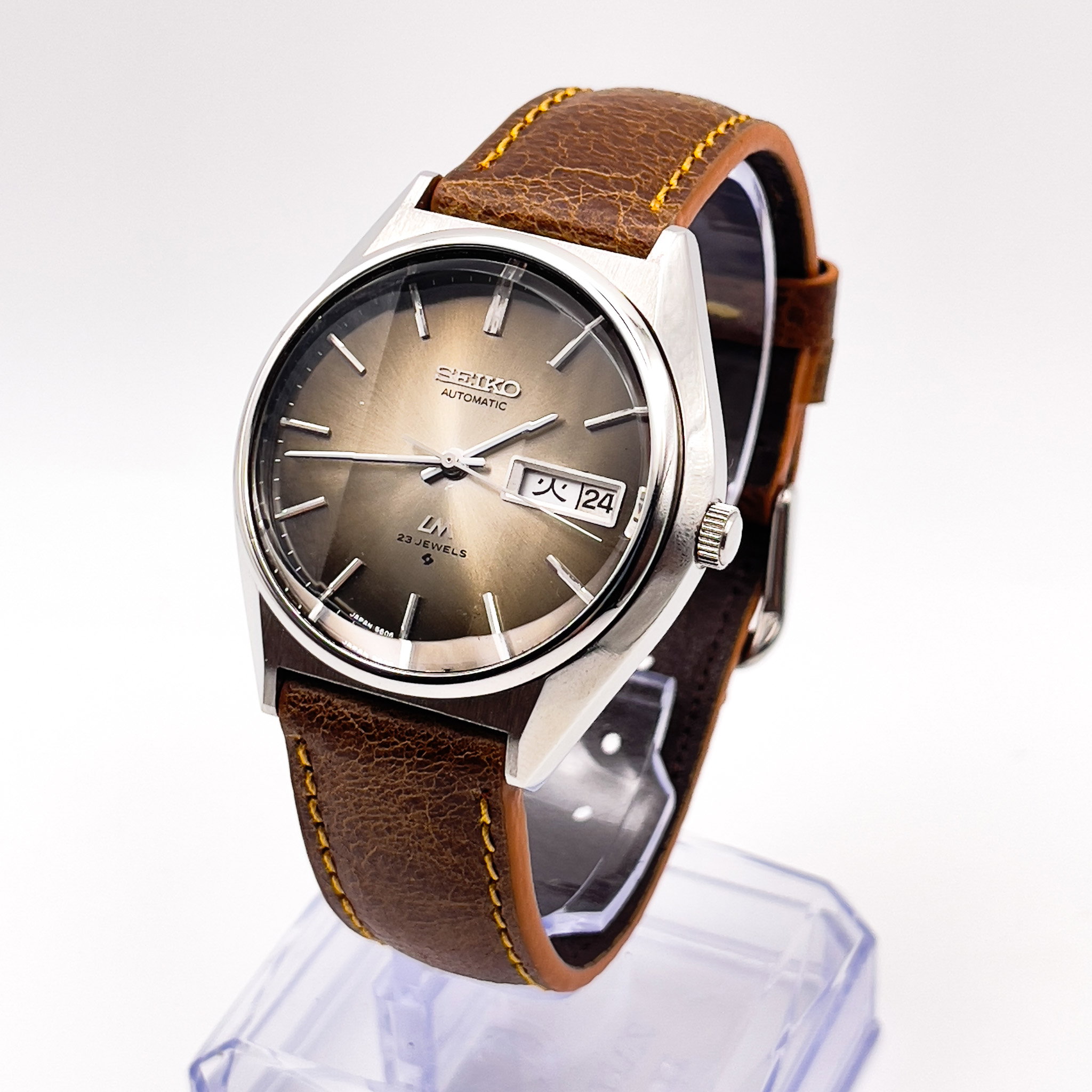 Seiko - Lord Matic "Gradient Brown Sunburst" 輝放 – Kihō – Released Radiance - No reserve price - 5606-8110 - Men - 1975