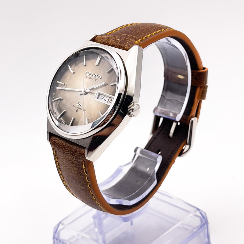Seiko Seiko - Lord Matic "Gradient Brown Sunburst" 輝放 – Kihō – Released Radiance - No reserve price - 5606-8110 - Men - 1975 vintage watch - image 2