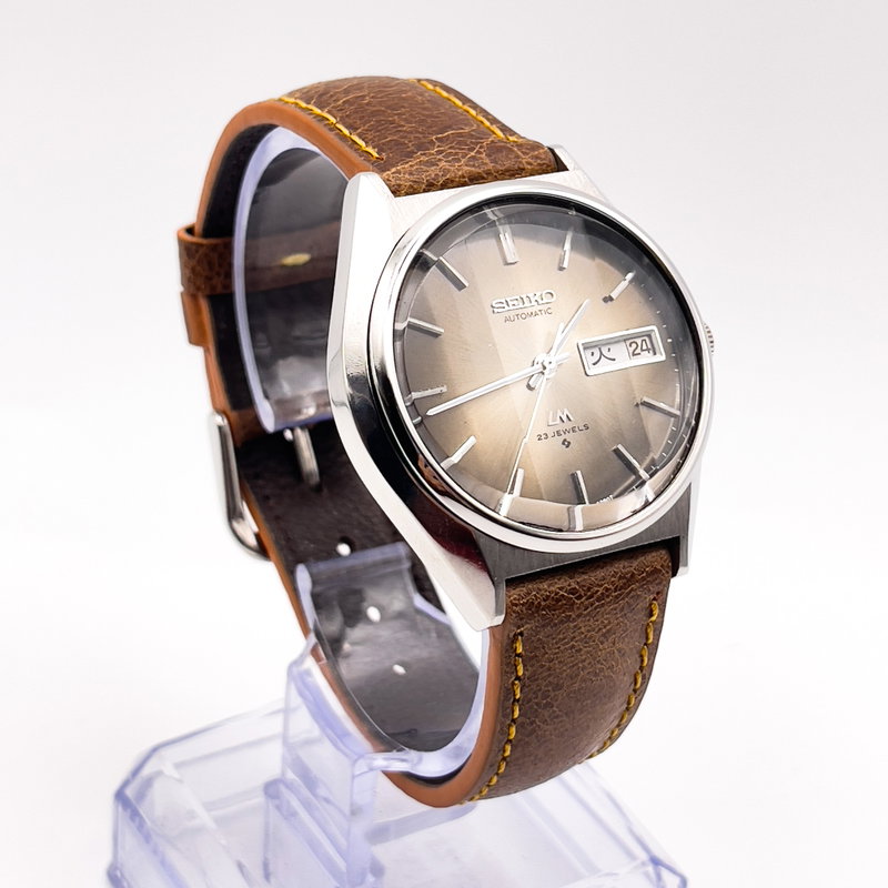Seiko Seiko - Lord Matic "Gradient Brown Sunburst" 輝放 – Kihō – Released Radiance - No reserve price - 5606-8110 - Men - 1975 vintage watch - image 3