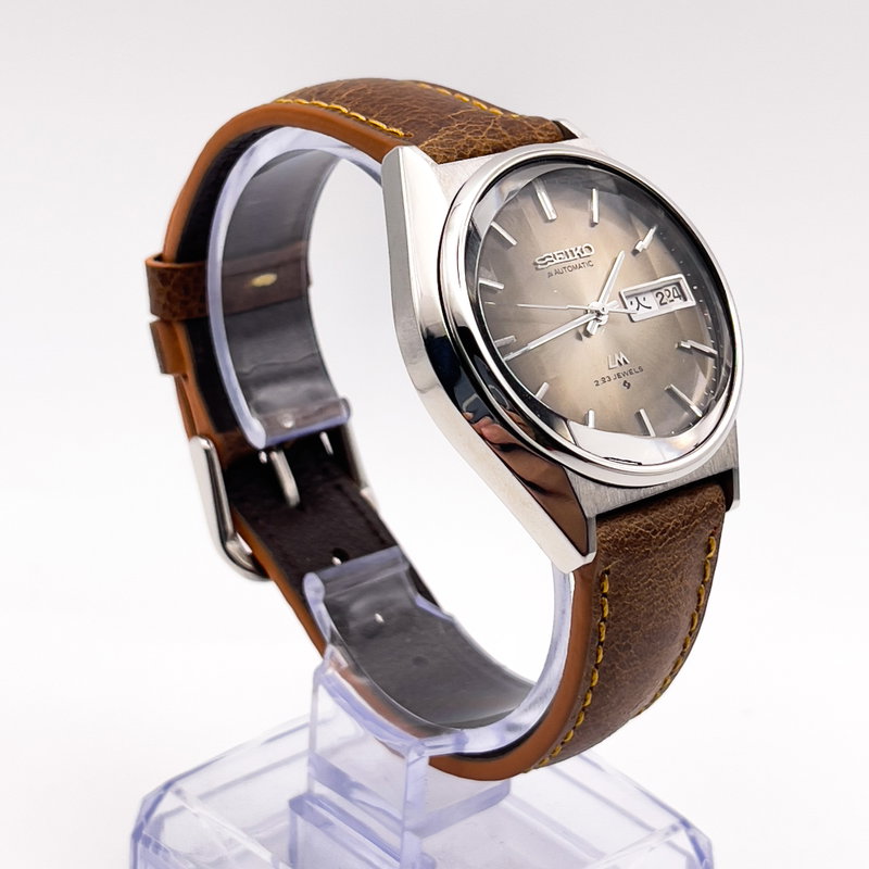 Seiko Seiko - Lord Matic "Gradient Brown Sunburst" 輝放 – Kihō – Released Radiance - No reserve price - 5606-8110 - Men - 1975 vintage watch - image 4
