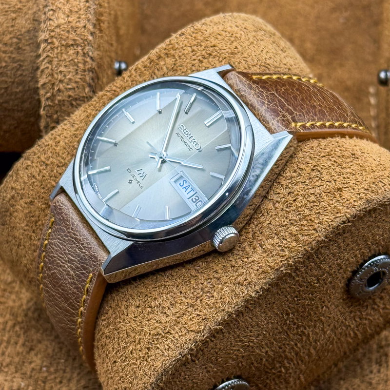 Seiko Seiko - Lord Matic "Gradient Brown Sunburst" 輝放 – Kihō – Released Radiance - No reserve price - 5606-8110 - Men - 1975 vintage watch - image 15