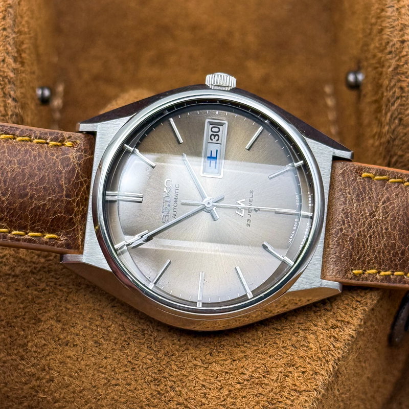 Seiko Seiko - Lord Matic "Gradient Brown Sunburst" 輝放 – Kihō – Released Radiance - No reserve price - 5606-8110 - Men - 1975 vintage watch - image 19