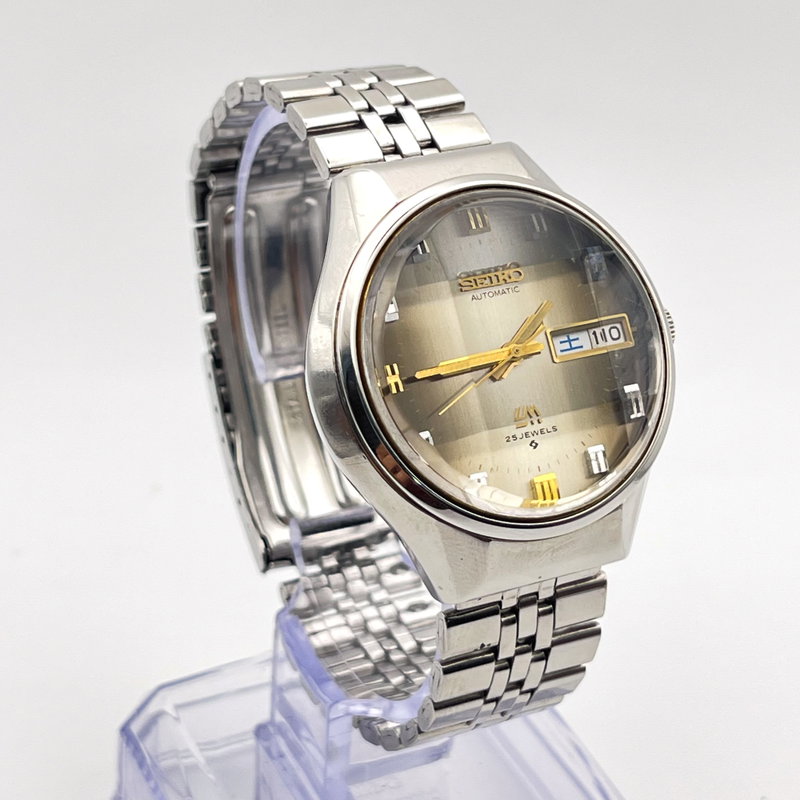 Seiko Seiko - LM  “Gradient Grey Sunburst” [Near-Mint] - 5606-7290 - Men - 1973 vintage watch - image 3