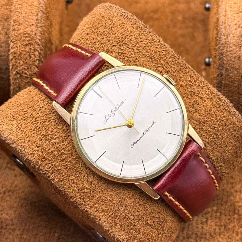 Seiko Seiko - Goldfeather '14K GOLD-FILLED' - No reserve price - 15008E - Men - 1963 vintage watch - image 19