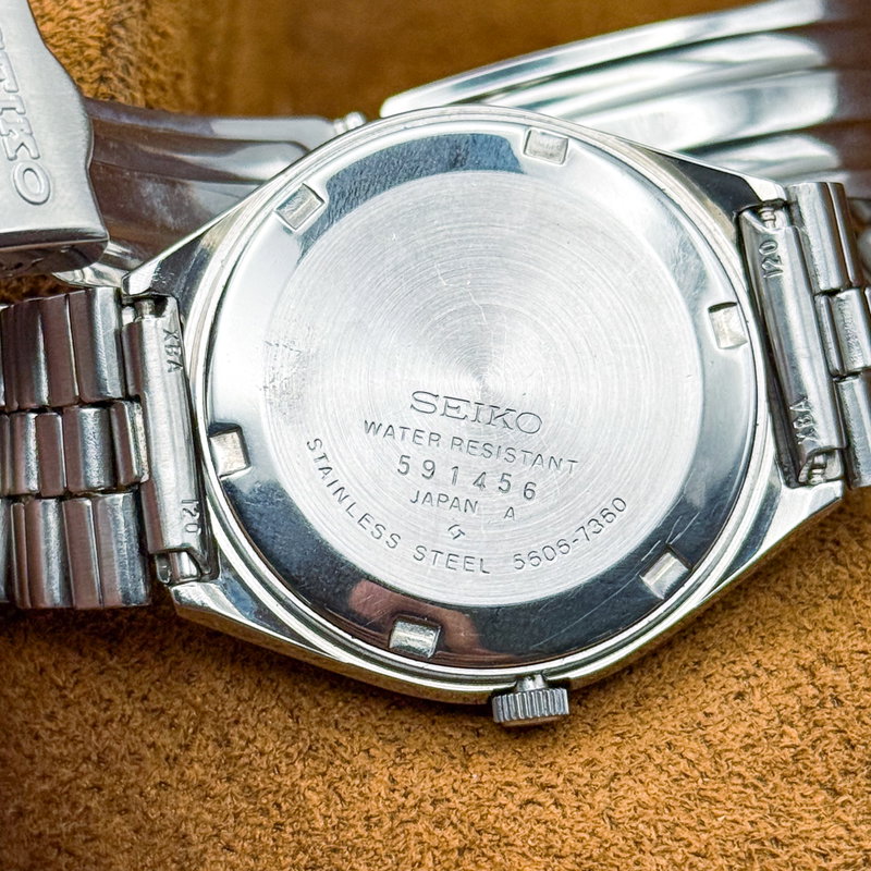 Seiko Seiko - LM “Gradient Green Sunburst” [Near-Mint] 礼耀 – Reiyō – Dignified Brilliance - No reserve price - 5606-7360 - Men - 1975 vintage watch - image 24