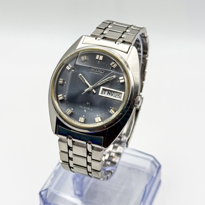 Seiko Seiko - Lord Matic "Gradient Blue Sunburst" 晶明 (Shōmei) – Crystal Clarity - No reserve price - 5606-7230 - Men - 1972 vintage watch - image 2