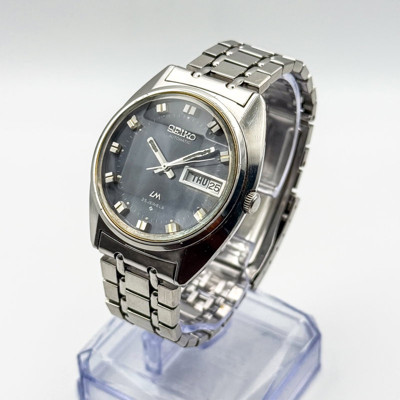Seiko Seiko - Lord Matic "Gradient Blue Sunburst" 晶明 (Shōmei) – Crystal Clarity - No reserve price - 5606-7230 - Men - 1972 vintage watch - image 3