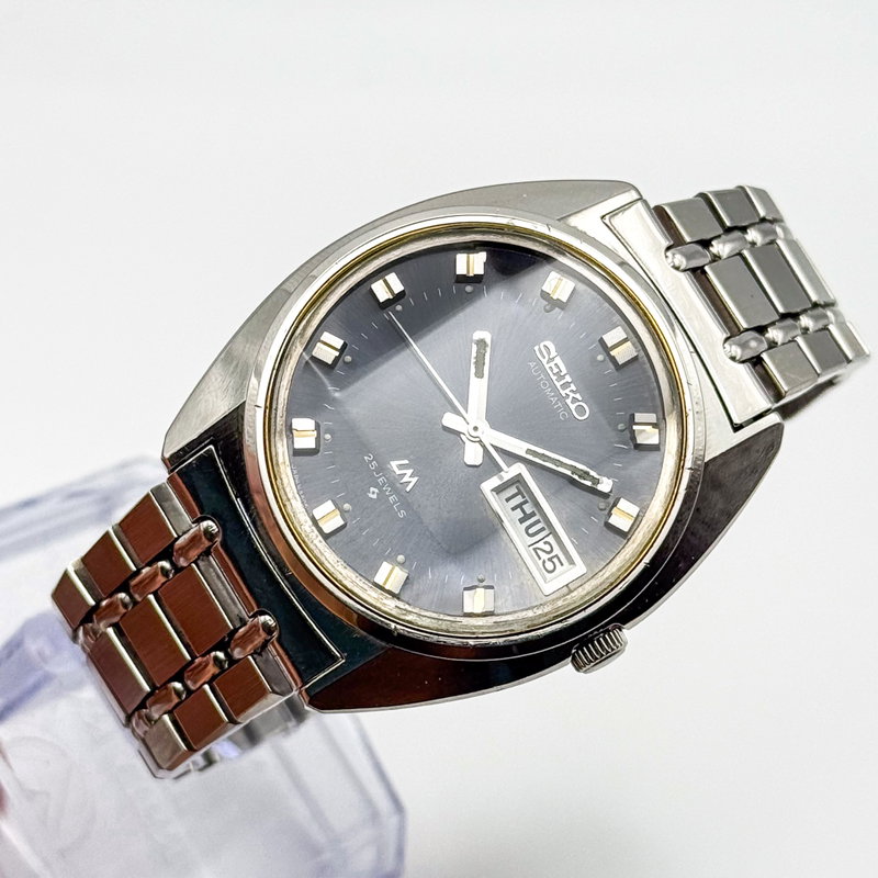 Seiko Seiko - Lord Matic "Gradient Blue Sunburst" 晶明 (Shōmei) – Crystal Clarity - No reserve price - 5606-7230 - Men - 1972 vintage watch - image 10
