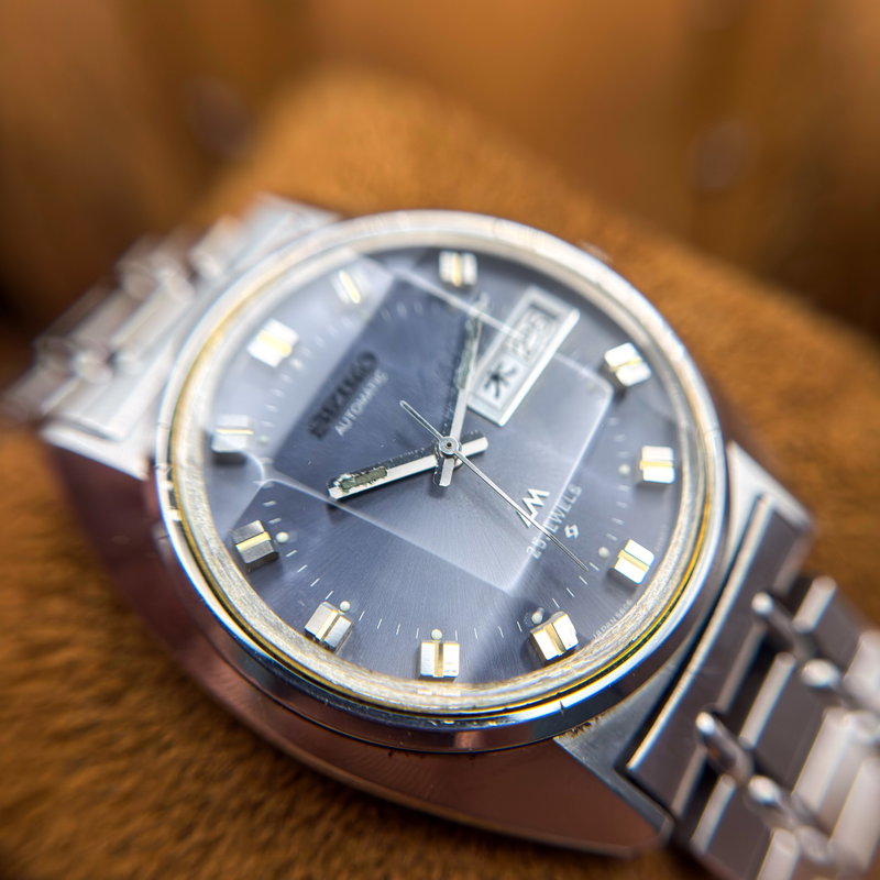 Seiko Seiko - Lord Matic "Gradient Blue Sunburst" 晶明 (Shōmei) – Crystal Clarity - No reserve price - 5606-7230 - Men - 1972 vintage watch - image 22