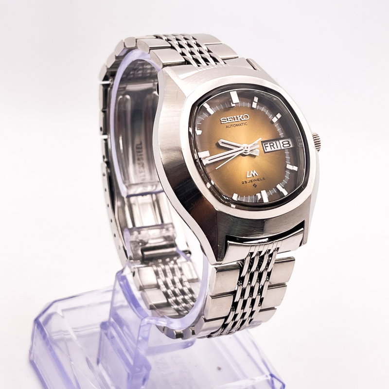 Seiko Seiko - Lord Matic "Gradient Brown Sunburst" "Serviced" 根影 (Konei) – Root Shadow - No Reserve Price - 5606-5140 - Men - 1973 vintage watch - image 3
