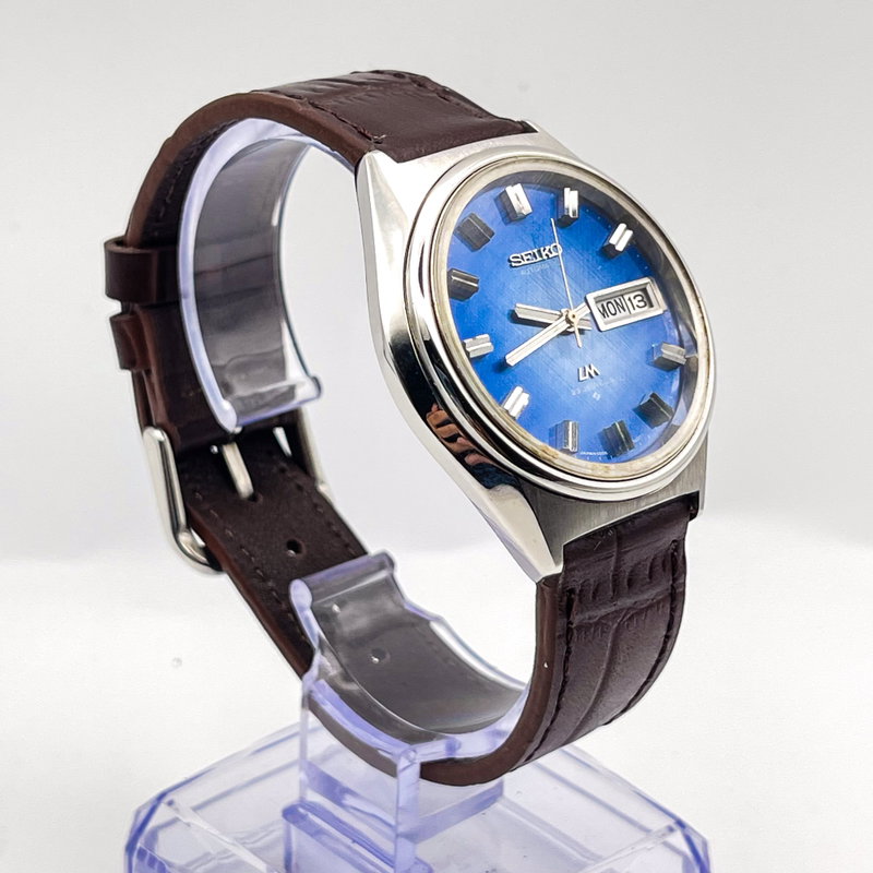 Seiko Seiko - Lord Matic "Blue Grace" 輝面 (Kimetsu) – Radiant Surface - No Reserve Price - 5606-7260 - Men - 1973 vintage watch - image 21