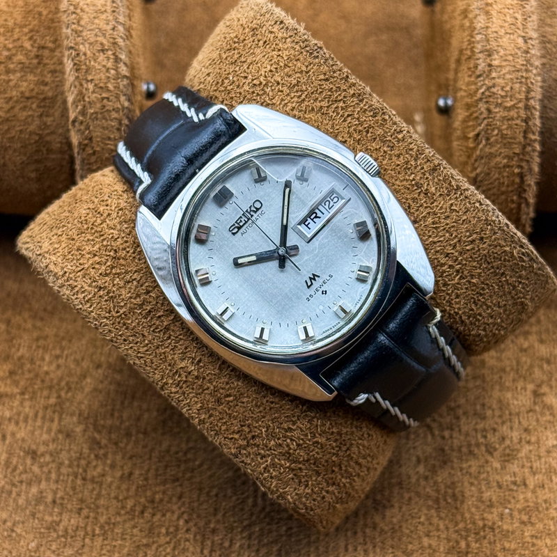 Seiko Seiko - Lord Matic "Gradient Snow Sunburst" [Near-Mint] 懐律 (Kairitsu) – Rhythm of the Past - No Reserve Price - 5606-7230 - Men - 1972 vintage watch - image 7
