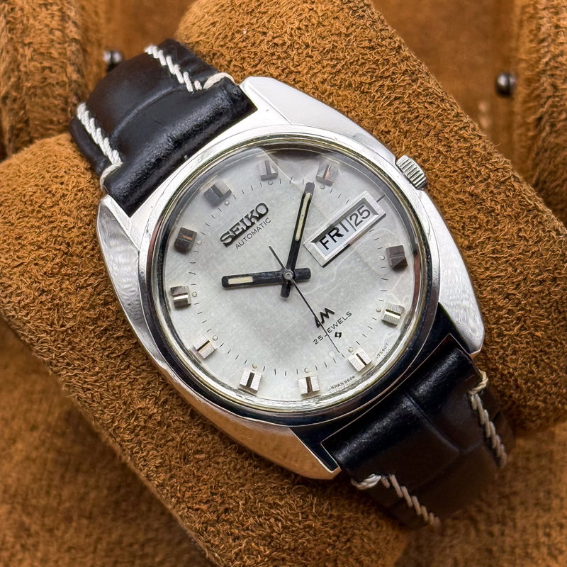 Seiko Seiko - Lord Matic "Gradient Snow Sunburst" [Near-Mint] 懐律 (Kairitsu) – Rhythm of the Past - No Reserve Price - 5606-7230 - Men - 1972 vintage watch - image 10